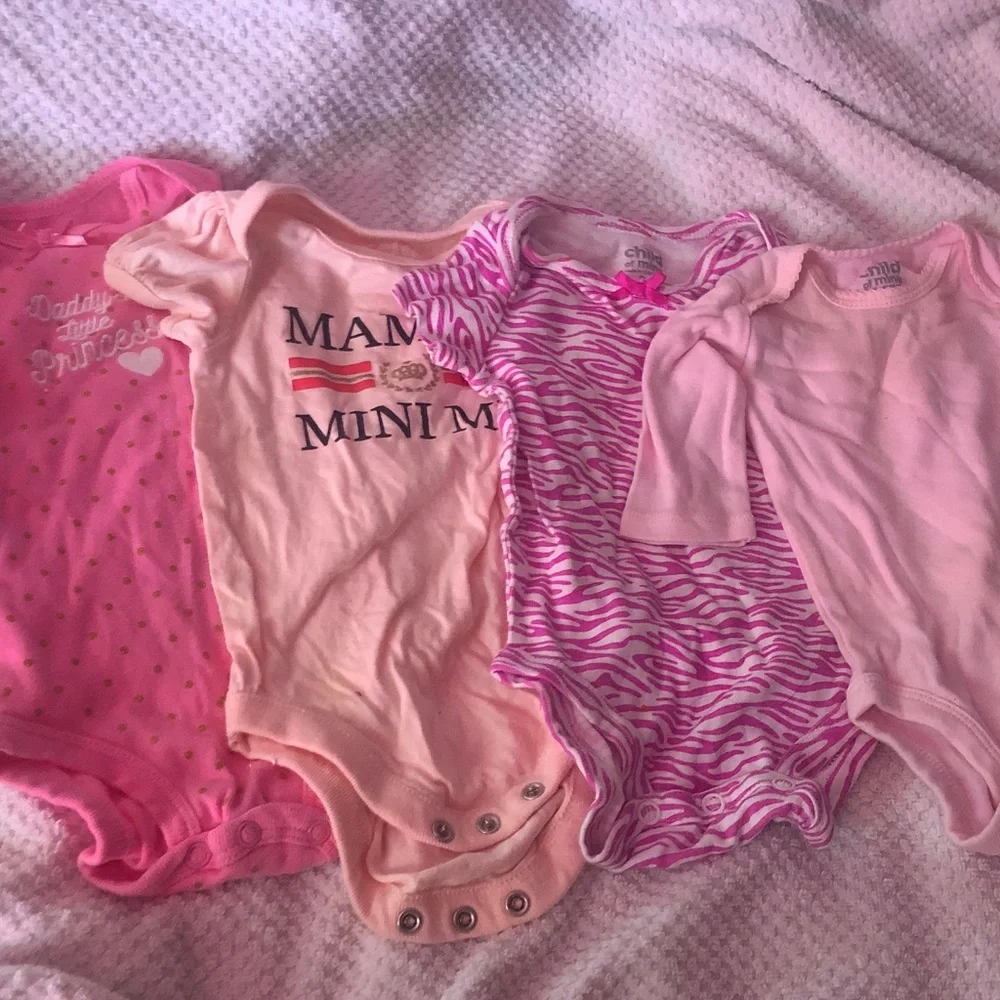 Pink Girls' Pajama Onesie Set - Soft Cotton Sleepwear